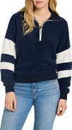 Faherty Beach Quarter Zip Fleece Pullover