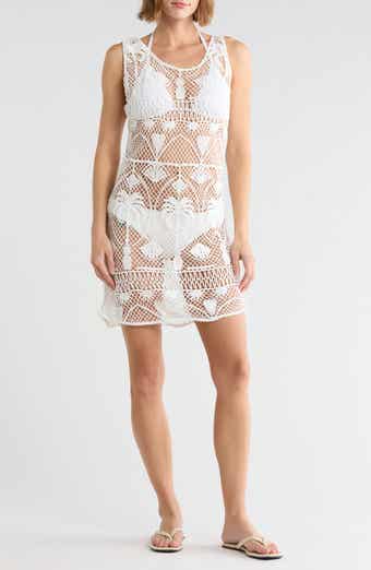 Vacay Knit Cover-Up Minidress