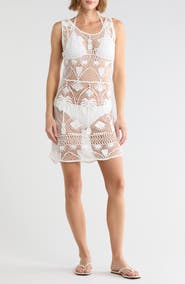 Maaji Vacay Knit Cover-Up Minidress