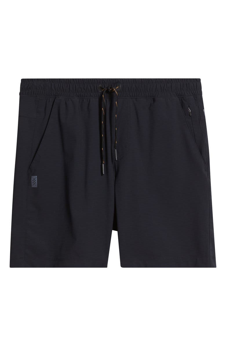 Rhone Pursuit 7-Inch Unlined Training Shorts, Alternate, color, Pure Black