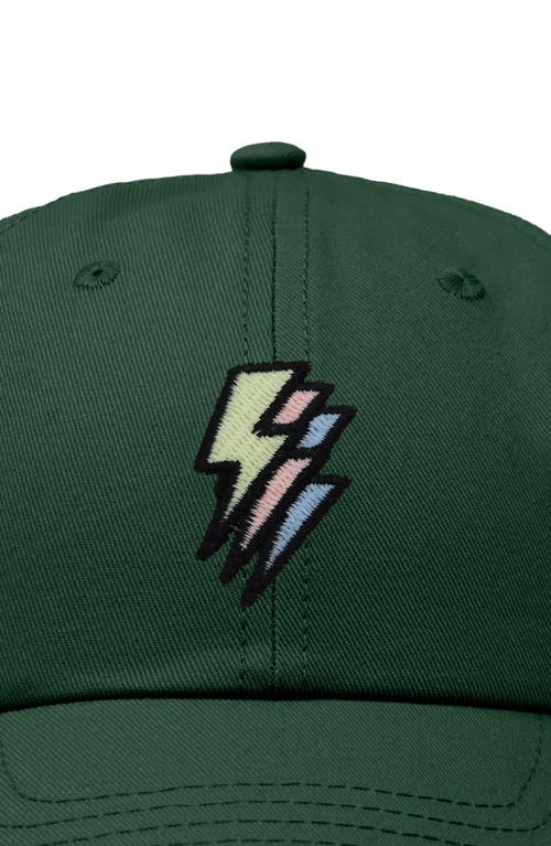 Shop Dalix Lightning Cap In Dark Green