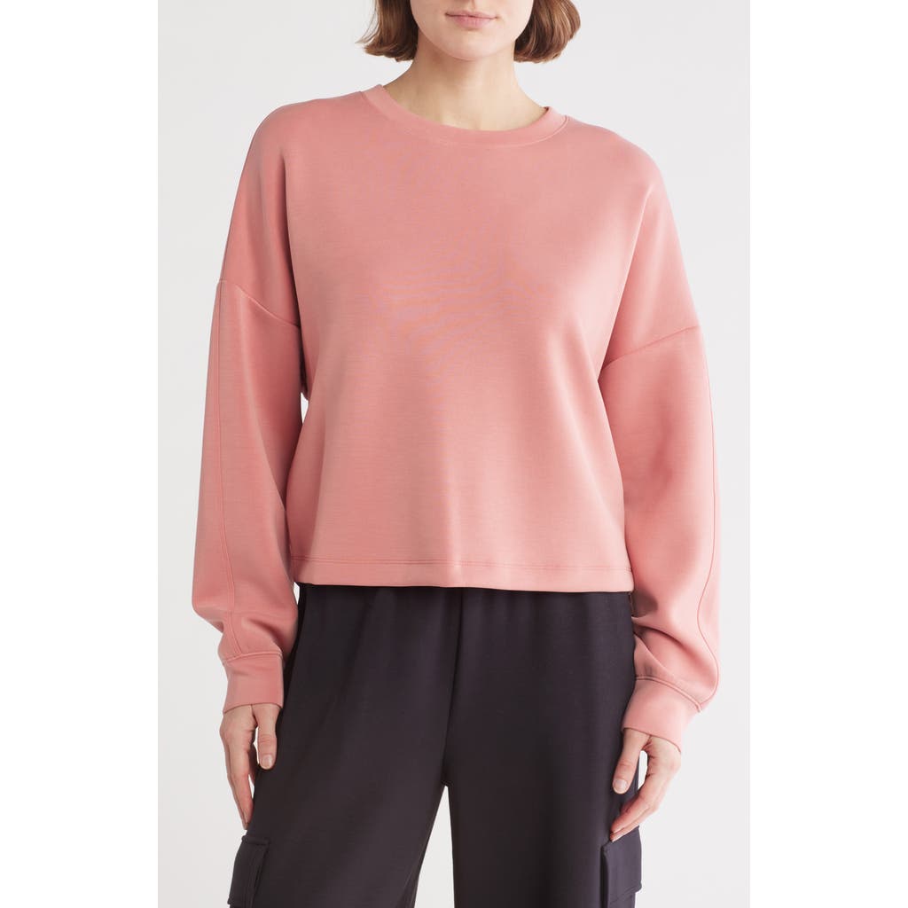 Z BY ZELLA Z BY ZELLA WHISPER SCUBA EASY CREW SWEATSHIRT