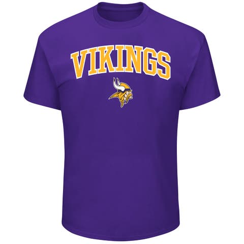 Men's Fanatics Purple Minnesota Vikings Big & Tall Arch Logo T-Shirt