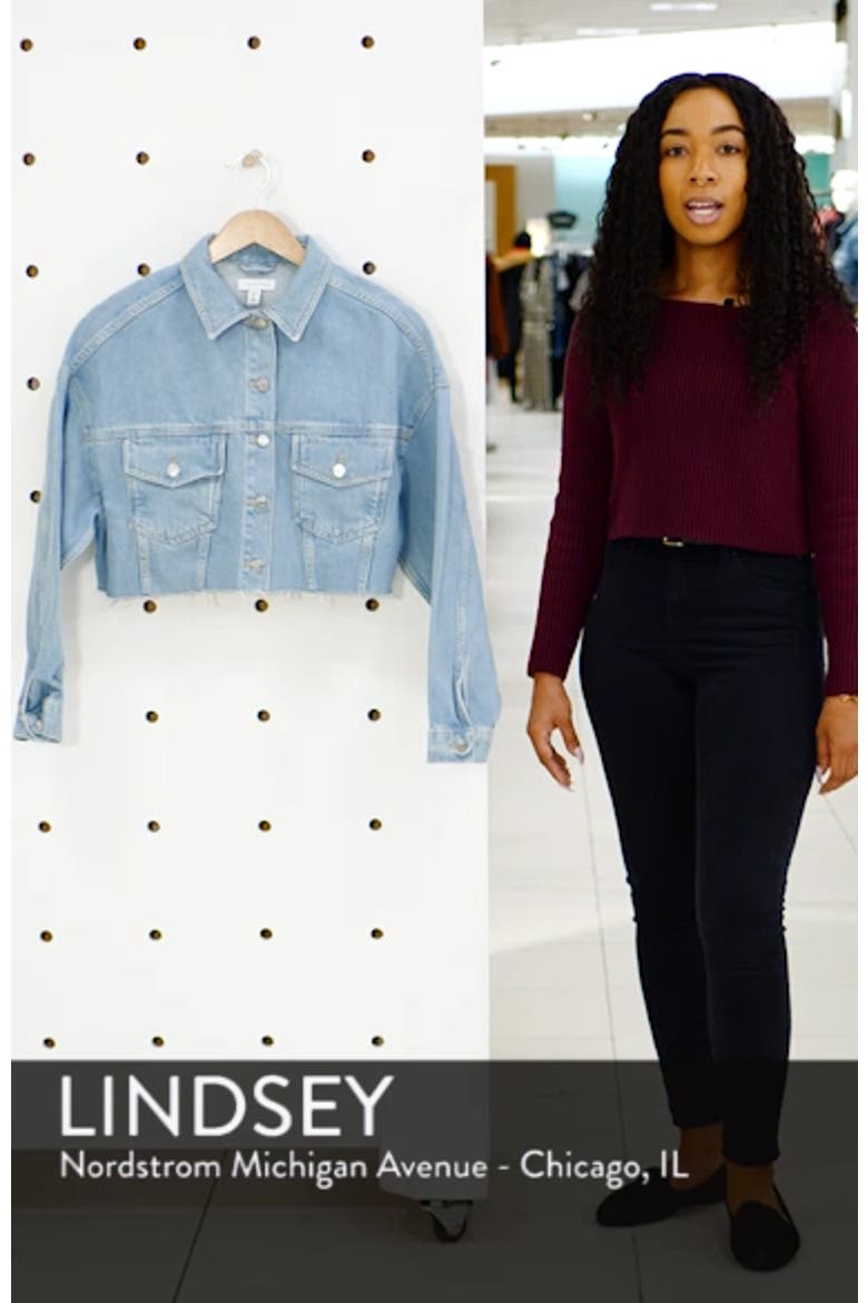 Crop Denim Jacket video