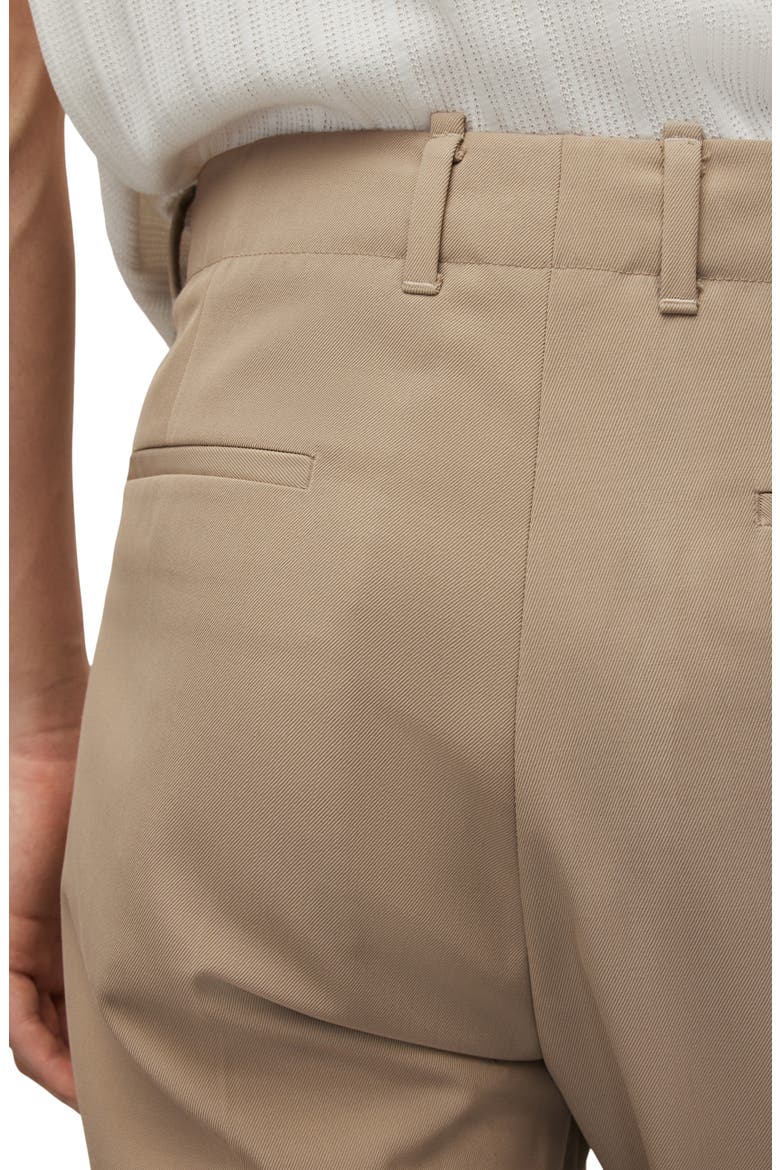Talia Wool Blend Trousers, Alternate, color, FAWN BEIGE