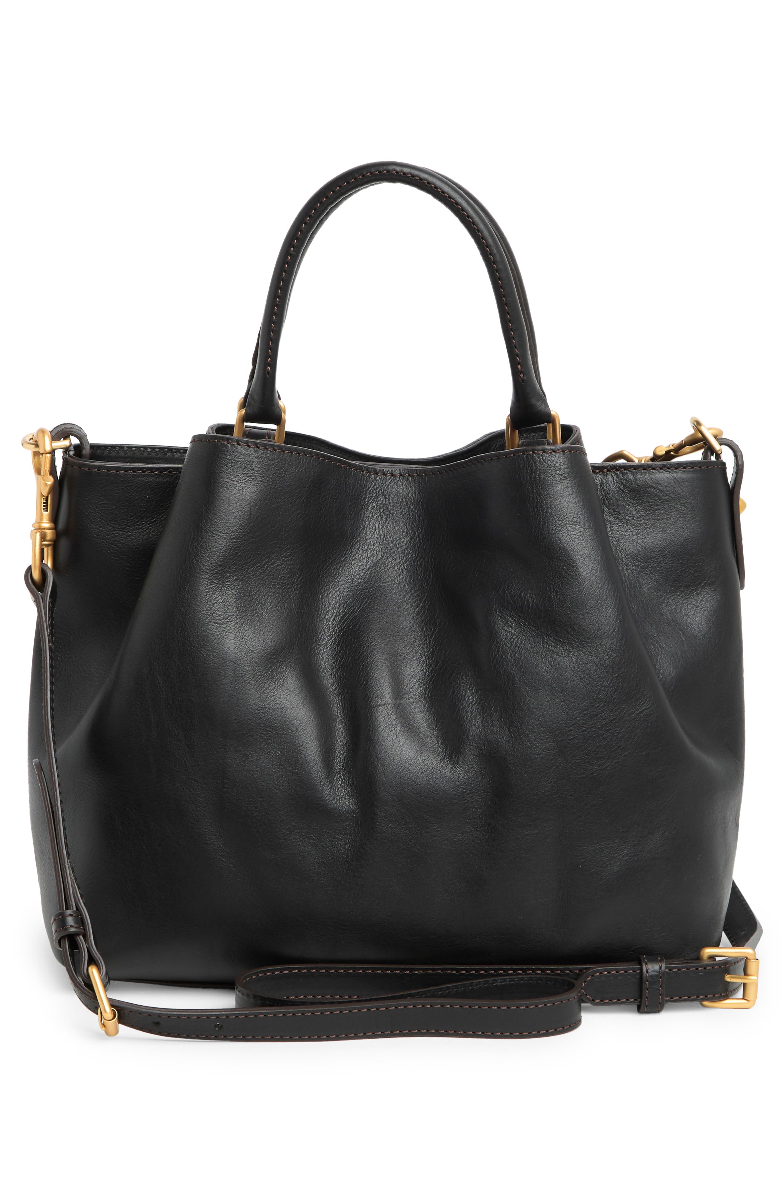 Dooney & Bourke Barlow Leather Satchel, Alternate, color, 