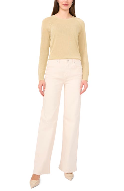 HALOGENR HALOGEN(R) CREWNECK RAGLAN SLEEVE SWEATER