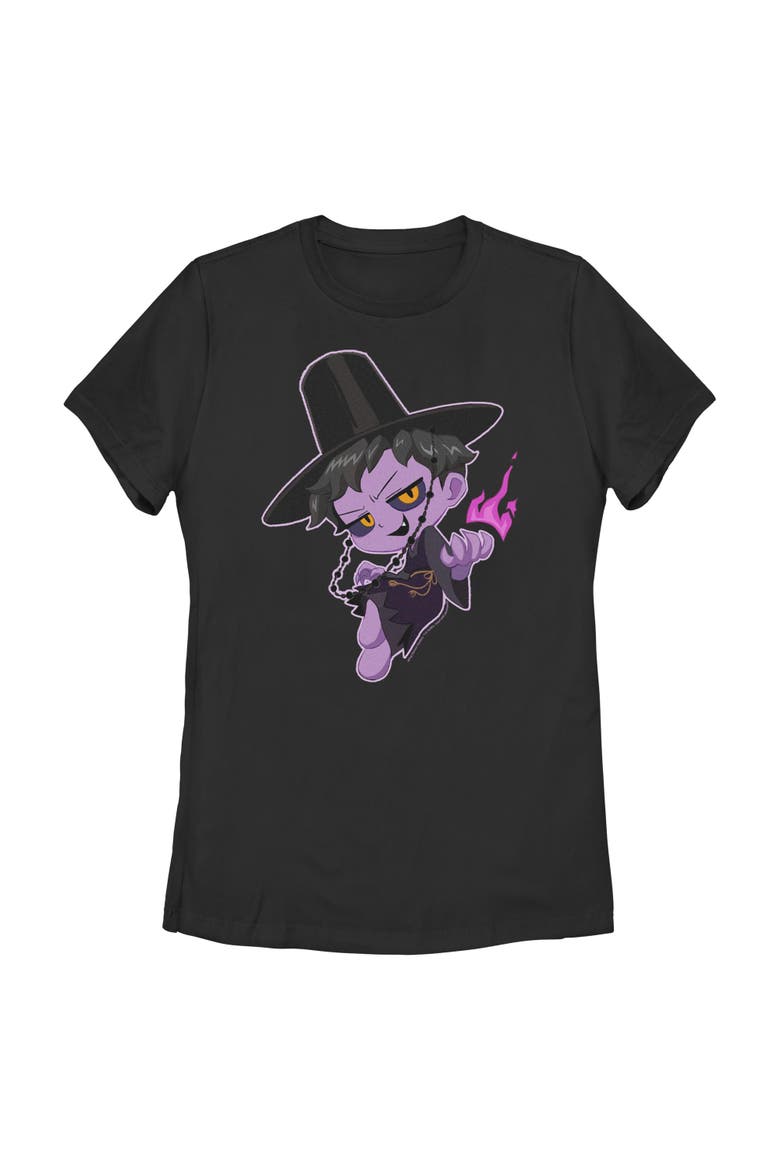 Women's KPop Demon Hunters Devil Jinu  Graphic T-Shirt, Main, color, Black