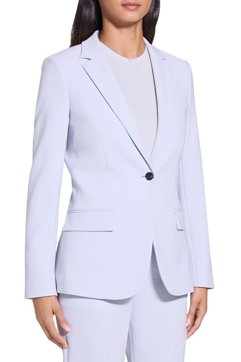 Classic Staple Blazer, Alternate, color, PEARL BLUE