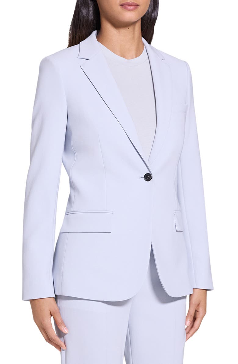 Theory Classic Staple Blazer, Alternate, color, Pearl Blue