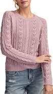 Lucky Brand Pointelle Sweater