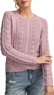 Lucky Brand Pointelle Sweater