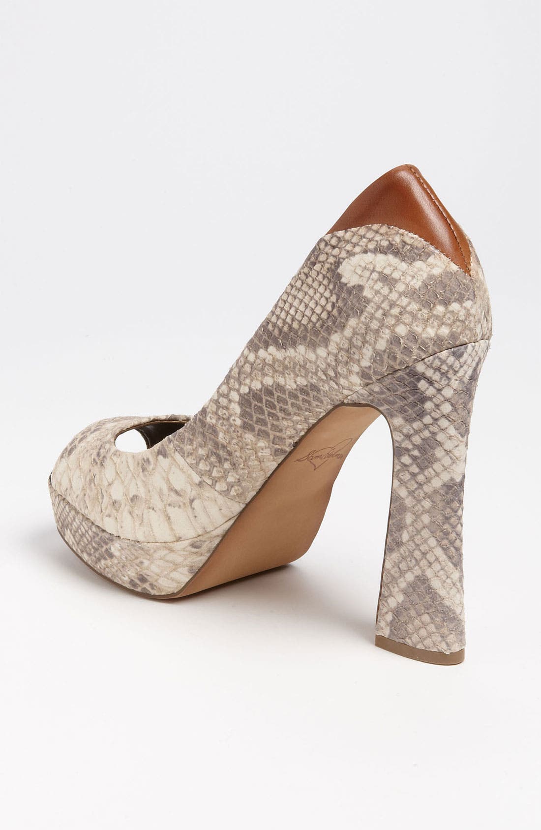 'Tacoma' Pump, Alternate, color, BLACK/ WHITE/ SADDLE SNAKE