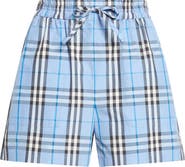 Burberry Evelyn Check Shorts