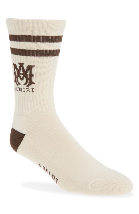 MA Stripe Crew Socks