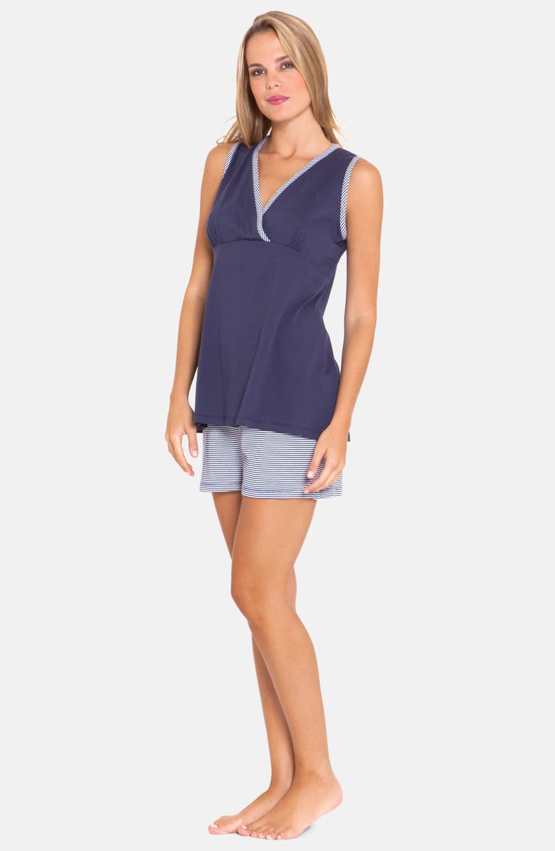 Olian 3-Piece Maternity Sleepwear Gift Set, Alternate, color, 