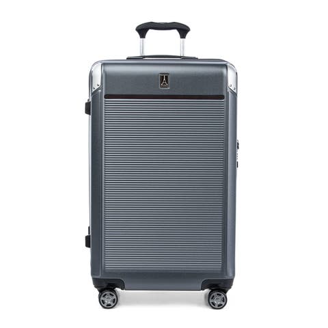 Platinum Elite Hardside Expandable Checked- Large 28-Inch Spinner Wheel Luggage