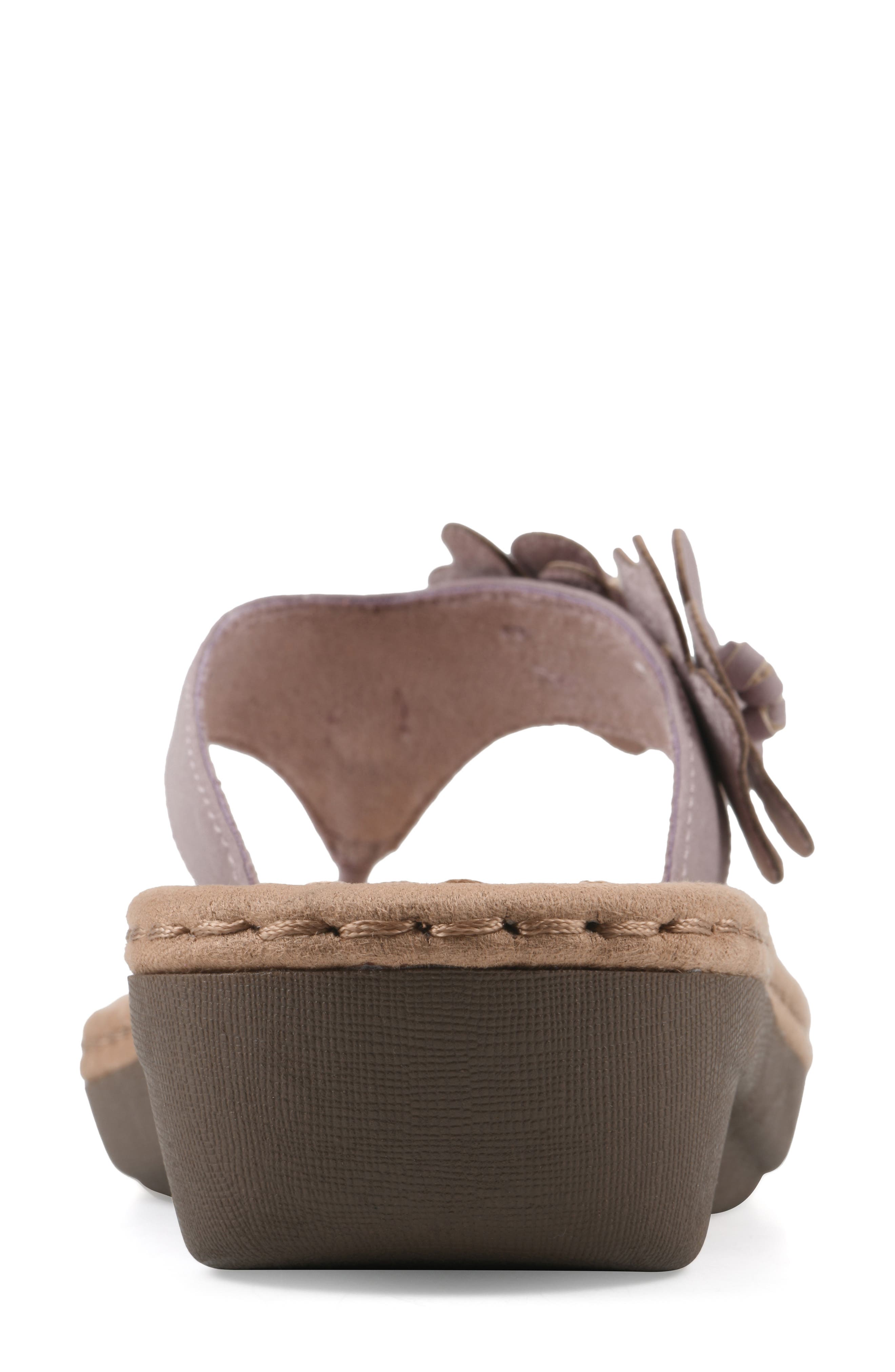 Cassilia Mini Wedge Sandal - Wide Width Available, Alternate, color, LAVENDER/ TUMBLED/ NUBUCK