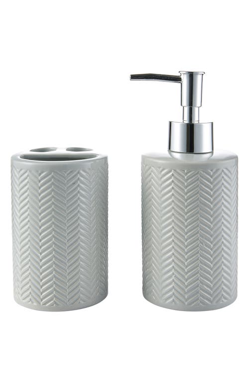 Vcny Home Reid 14-piece Bath Accessory Set In Seafoam