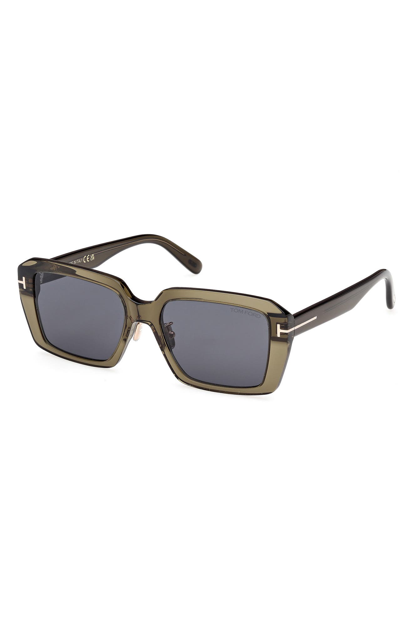 TOM FORD 54mm Square Sunglasses