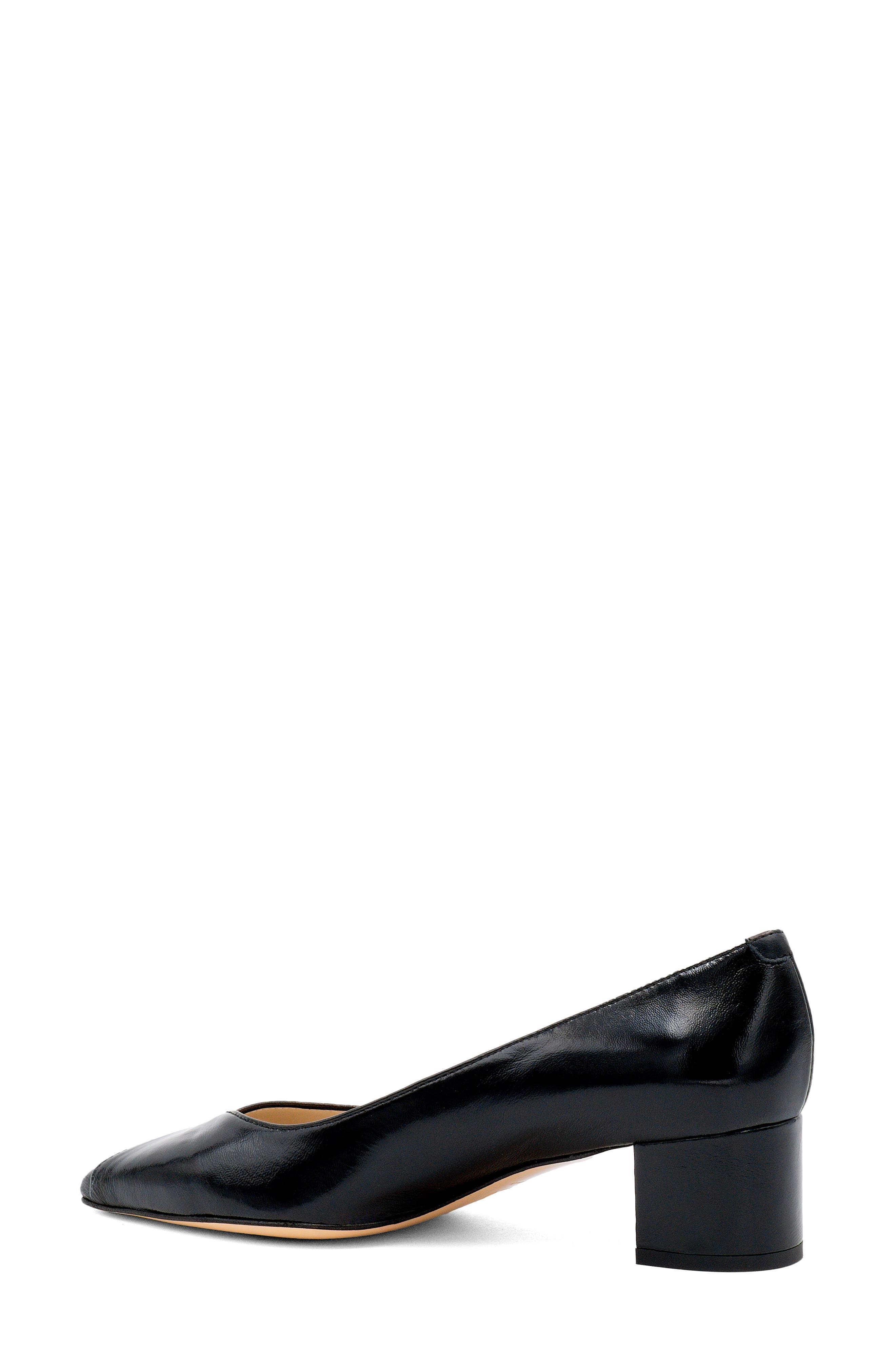 Amalfi by Rangoni Paglietta Pointed Toe Pump, Alternate, color, Black Soft Paint
