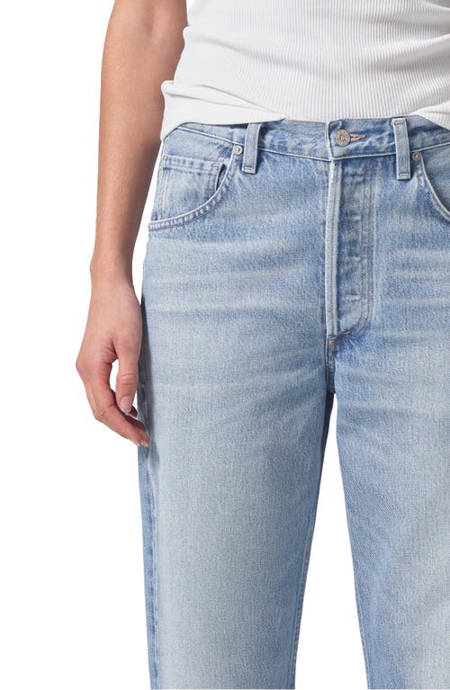 Citizens Of Humanity Dahlia Bow Leg Baby Roll Jeans In Ribbon