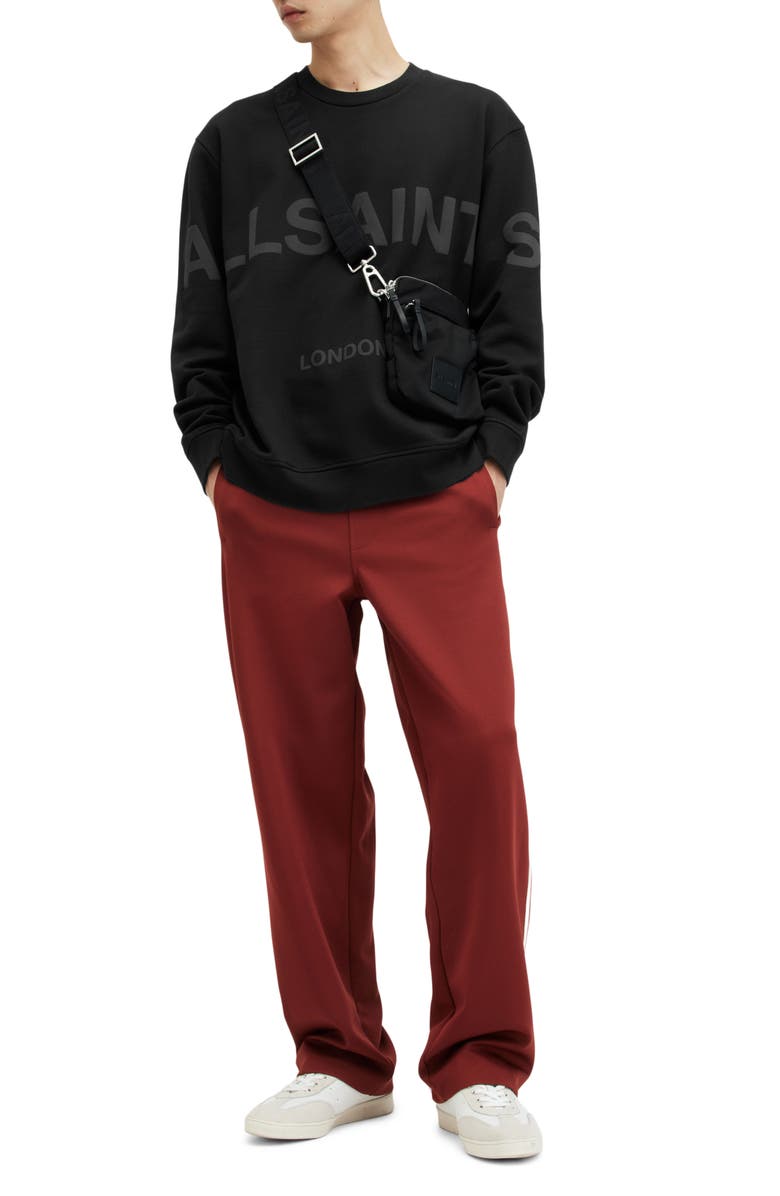 AllSaints Biggy Logo Graphic Sweatshirt, Alternate, color, 