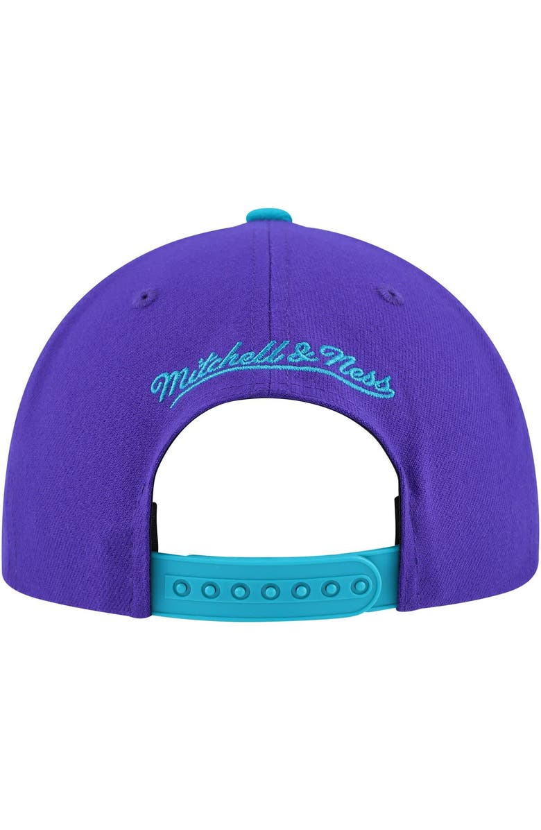 Mitchell & Ness Men's Mitchell & Ness Purple/Teal Chicago Bulls Core Snapback Hat, Alternate, color, 