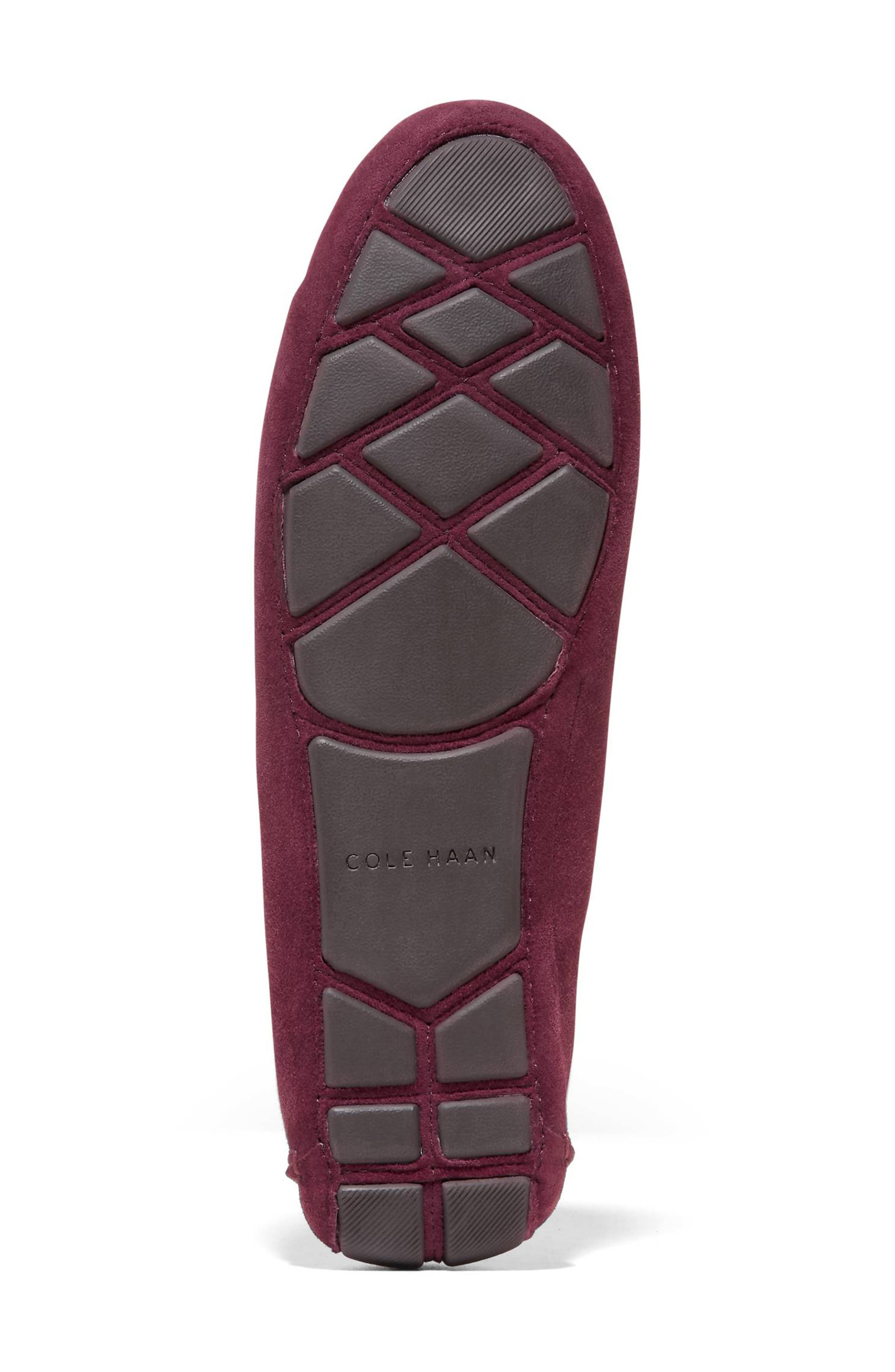 Cole Haan Emmie Driving Loafer, Alternate, color, Black Garnet Suede