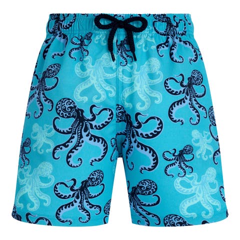 Kids' Poulpes Stretch Swim Shorts