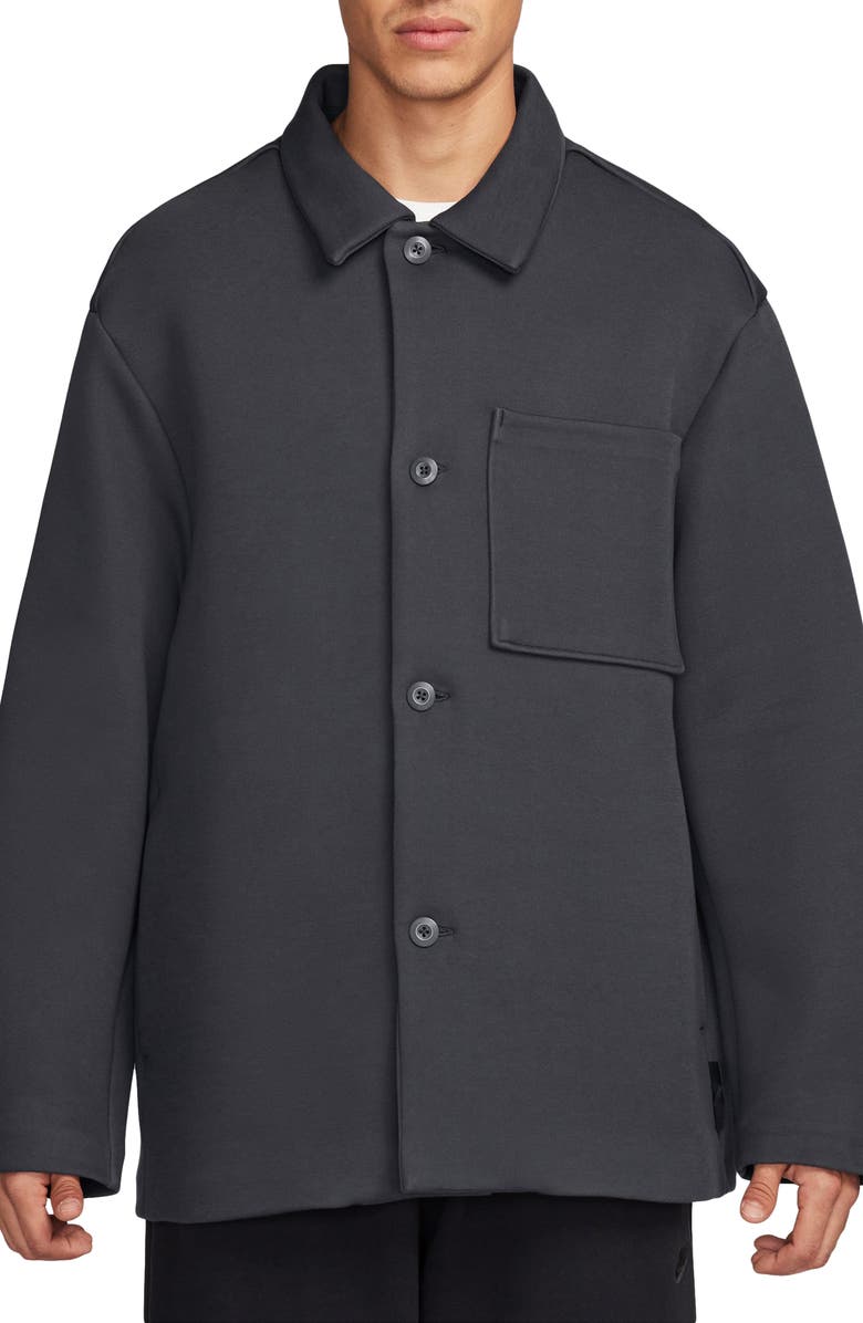 Nike Oversize Tech Fleece Shacket, Main, color,