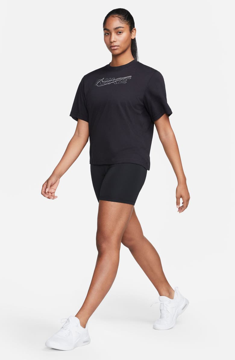 Nike Dri-FIT One Biker Shorts, Alternate, color, 