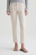 AG Mari Mid Rise Slim Straight Leg Crop Jeans