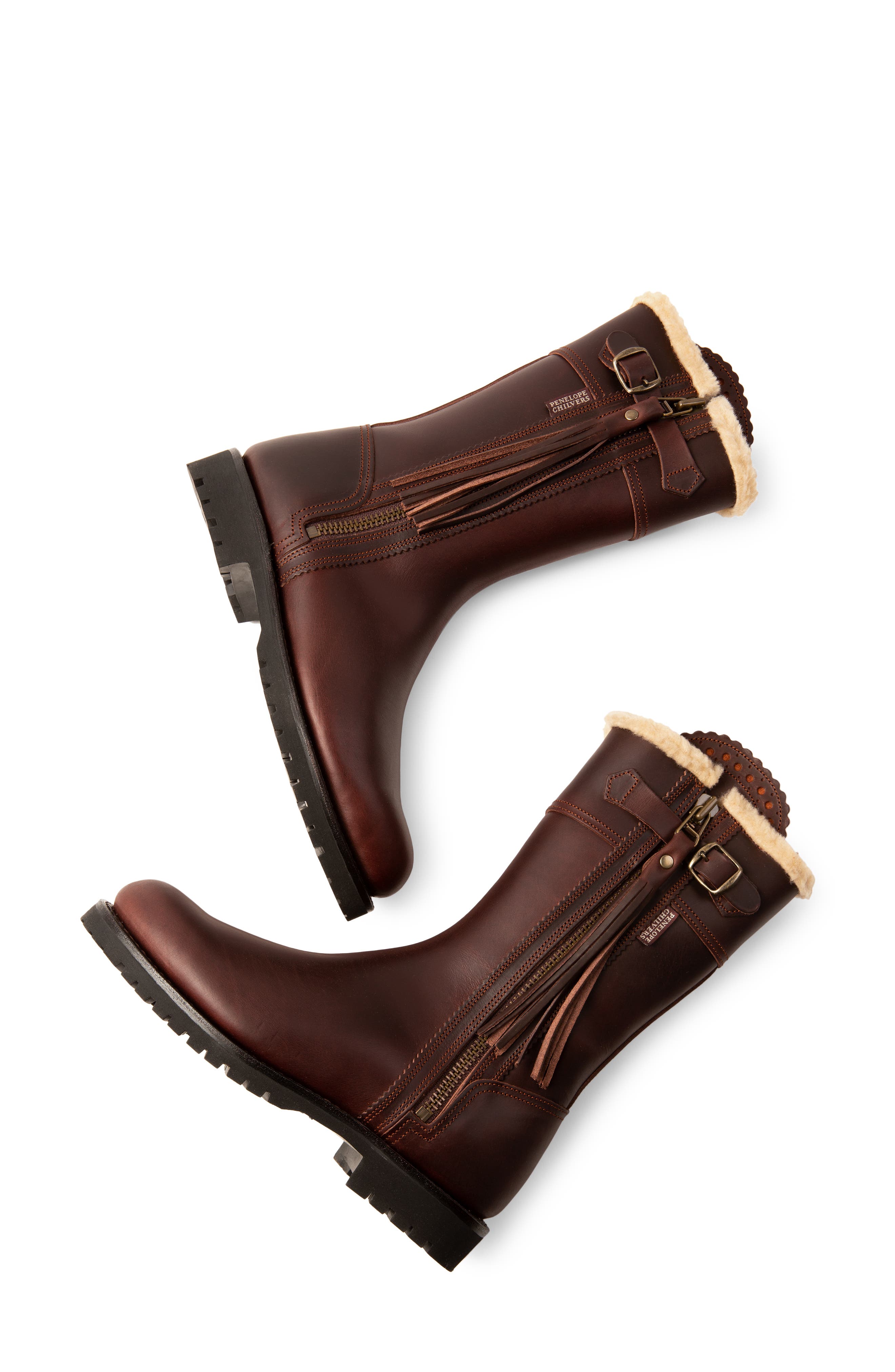 Penelope Chilvers Water Repellent Tassel Boot, Alternate, color, 