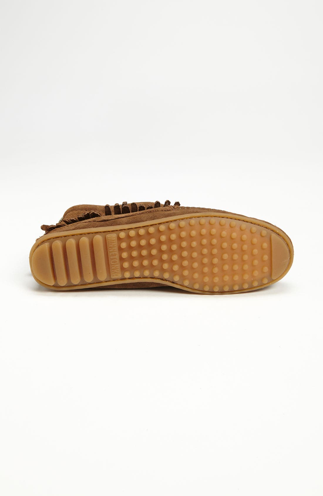 Double Fringe Boot, Alternate, color, DUSTY BROWN SUEDE