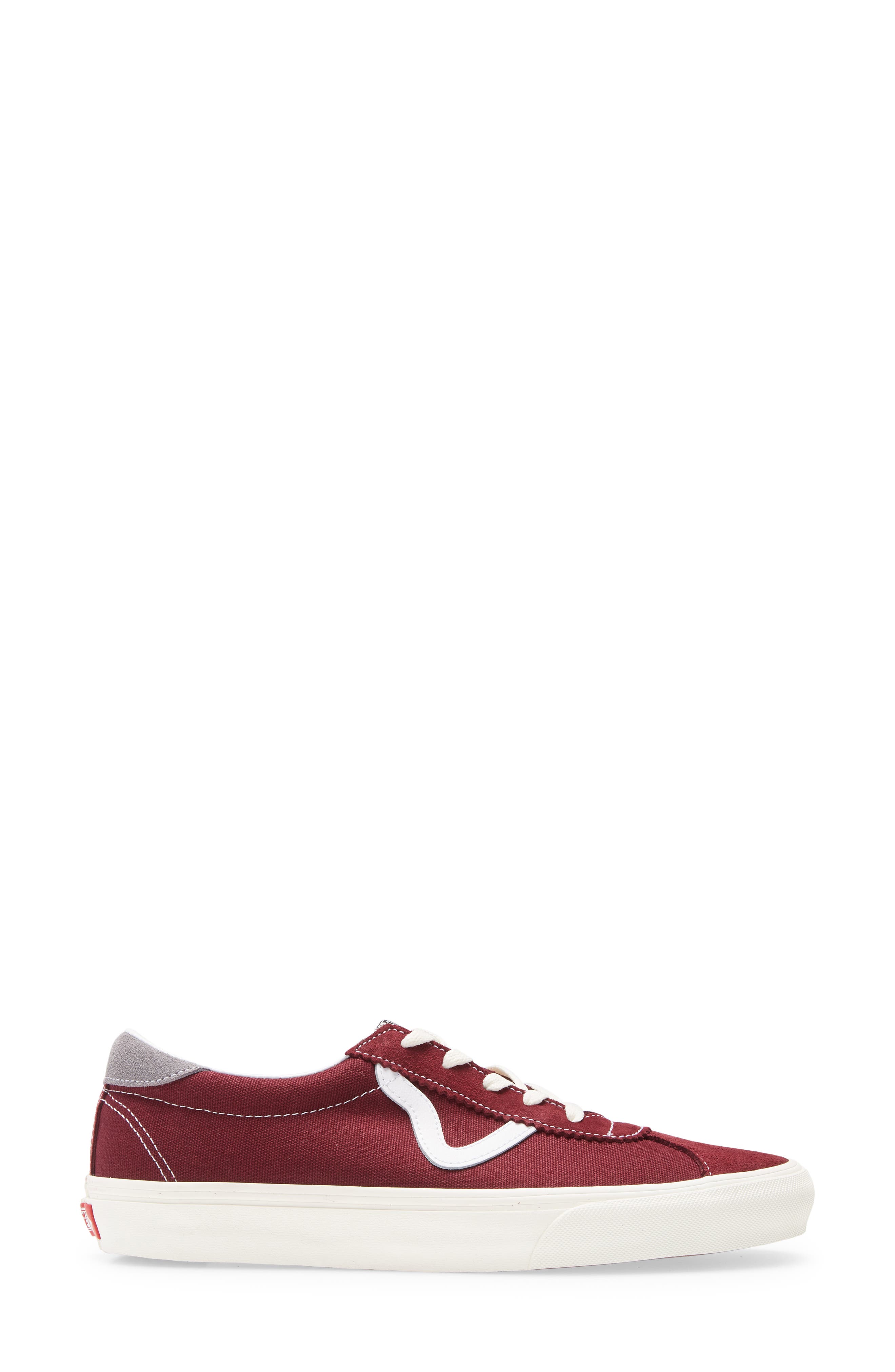 Sport Low Top Sneaker, Alternate, color, PORT ROYALE/ MARSHMALLOW