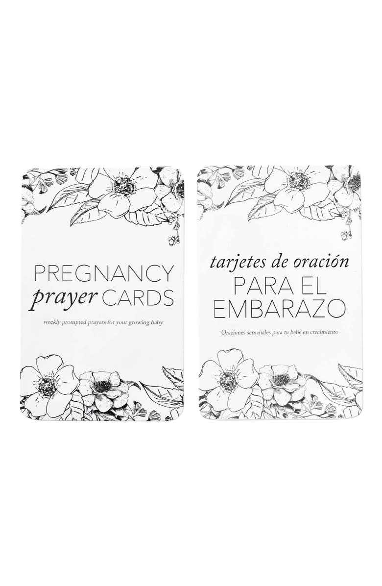 Duncan & Stone Paper Co. Spanish Pregnancy Prayer Cards, Alternate, color,