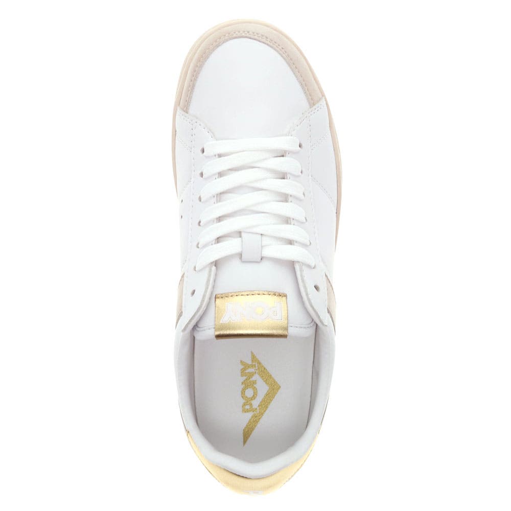 M-Pro Low Metallic Sneakers, Alternate, color, White