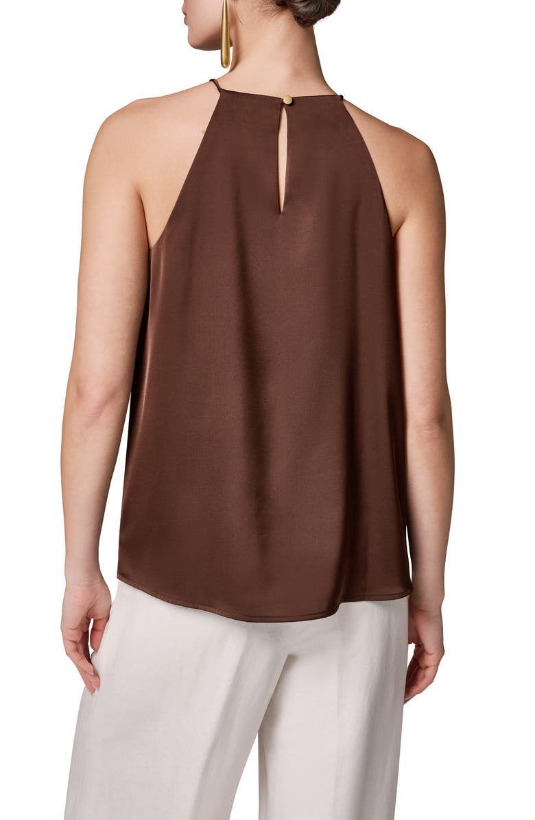 Donna Karan New York Sleeveless Satin Top, Alternate, color,