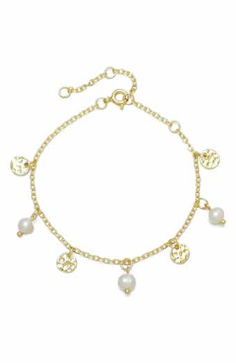 Freshwater Pearl Station Bracelet
