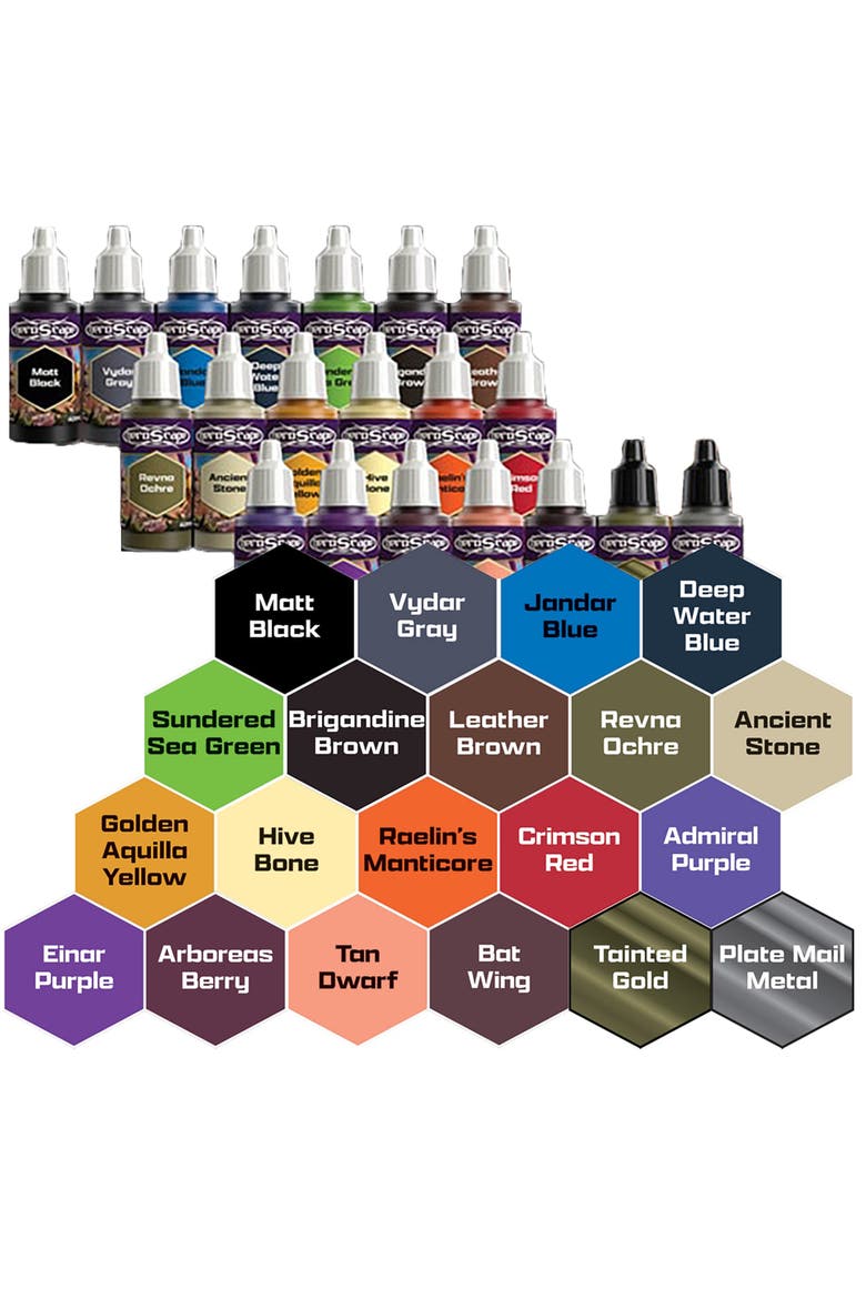 Age of Annihilation Paint Set, 20 Colors, Alternate, color, Multicolored