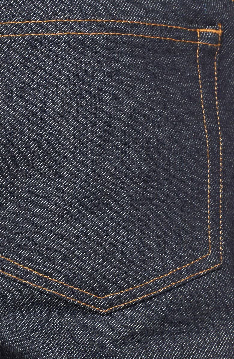 A.P.C. Petit New Standard Slim Straight Leg Selvedge Jeans, Alternate, color,