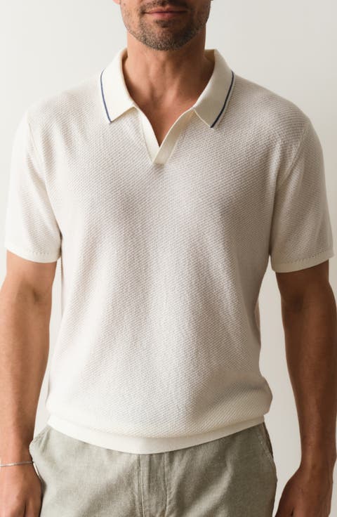 Greyson Short Sleeve Polo Sweater