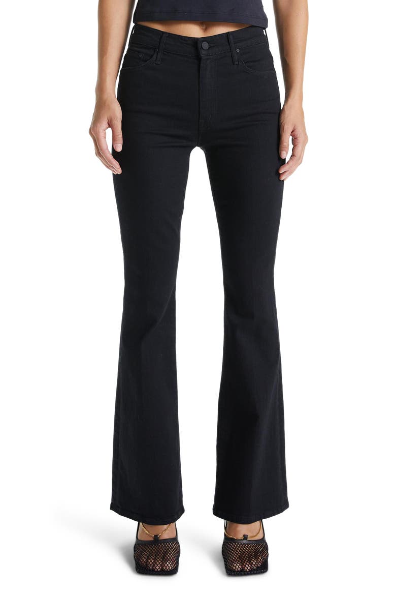 The Weekend High Waist Flare Jeans, Main, color, NOT GUILTY