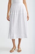 Bernardo Crinkle Maxi Skirt