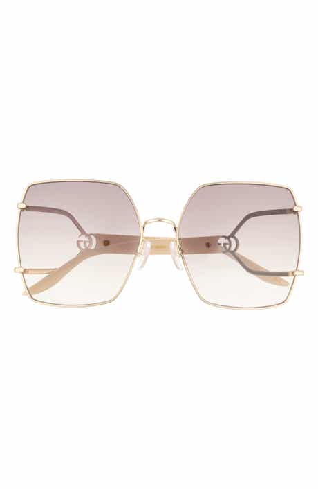 Gucci 61mm Square Sunglasses