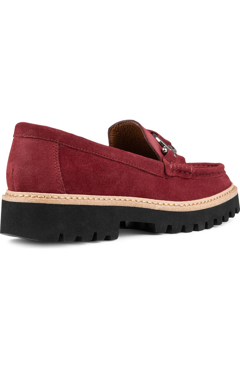 Donald Pliner Helioci Moc Toe Loafer, Alternate, color, Cranberry