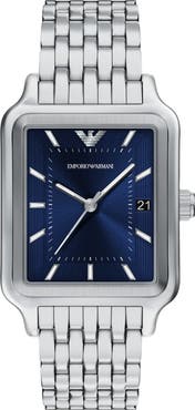 Emporio Armani Tank Bracelet Watch, 32mm x 48mm