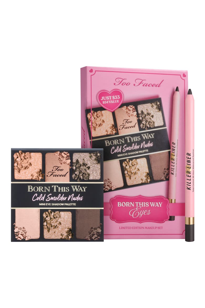 Born This Way Eye Set $55 Value, Alternate, color, COOL-TONE NUDE SHADES
