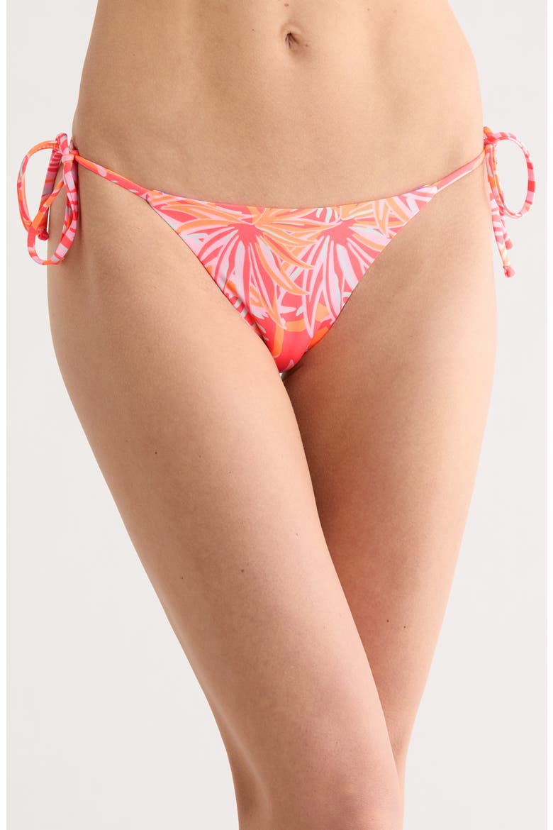 Sunning Reversible Cheeky Bikini Bottoms, Main, color, PINK
